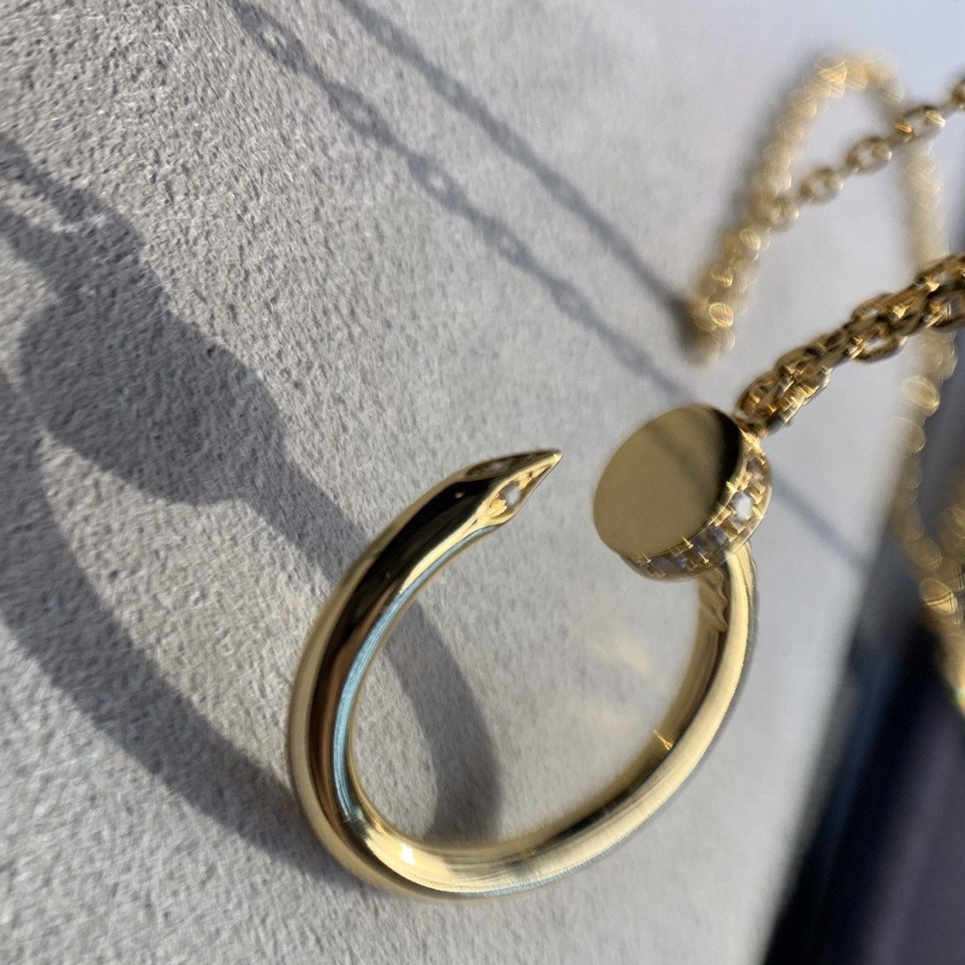 [Valéa jewellery]JUSTE NECKLACE GOLD