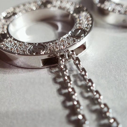[Valéa jewellery]LOVE NECKLACE ADJUSTABLE SILVER