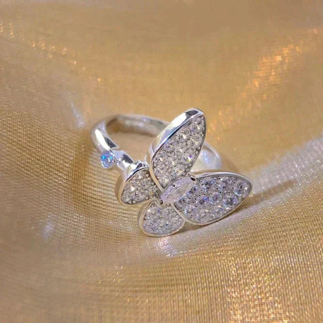 [Valéa jewellery]BUTTERFLY DIAMOND RING