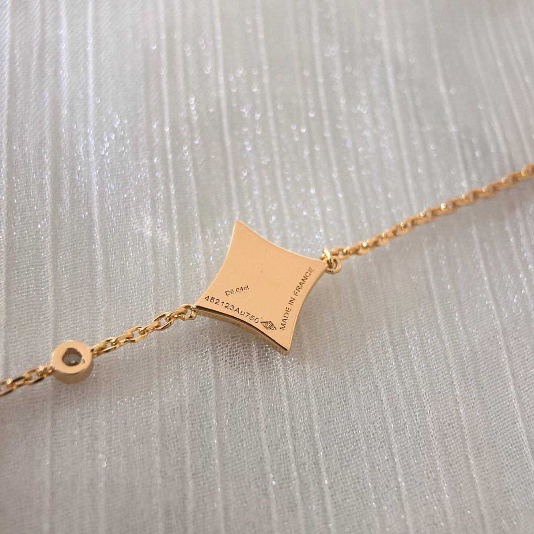 [Valéa jewellery]COLOR STAR PINK GOLD DIAMOND BRACELET