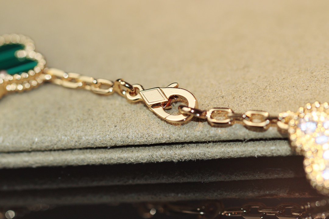 [Valéa jewellery]CLOVER 20 MOTIFS ONYX ROSE GOLD