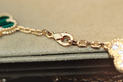 [Valéa jewellery]CLOVER 20 MOTIFS ONYX ROSE GOLD