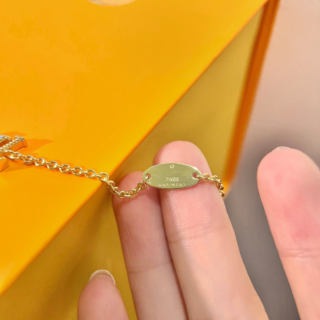 [Valéa jewellery]LOGO STAR MOTIF GOLD BRACELET