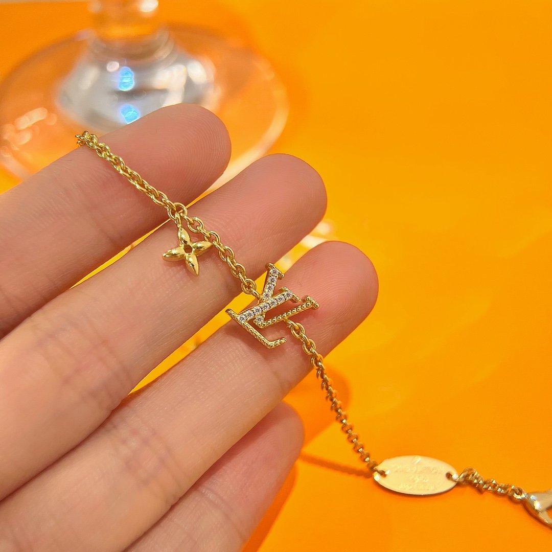 [Valéa jewellery]LOGO STAR MOTIF GOLD BRACELET