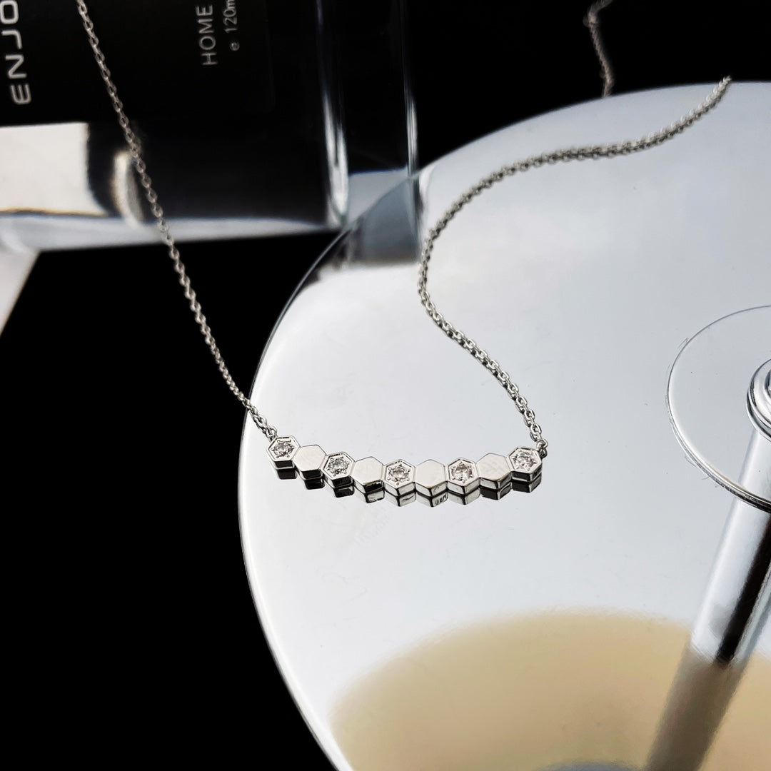 [Valéa jewellery]BEE MY LOVE DIAMOND NECKLACE