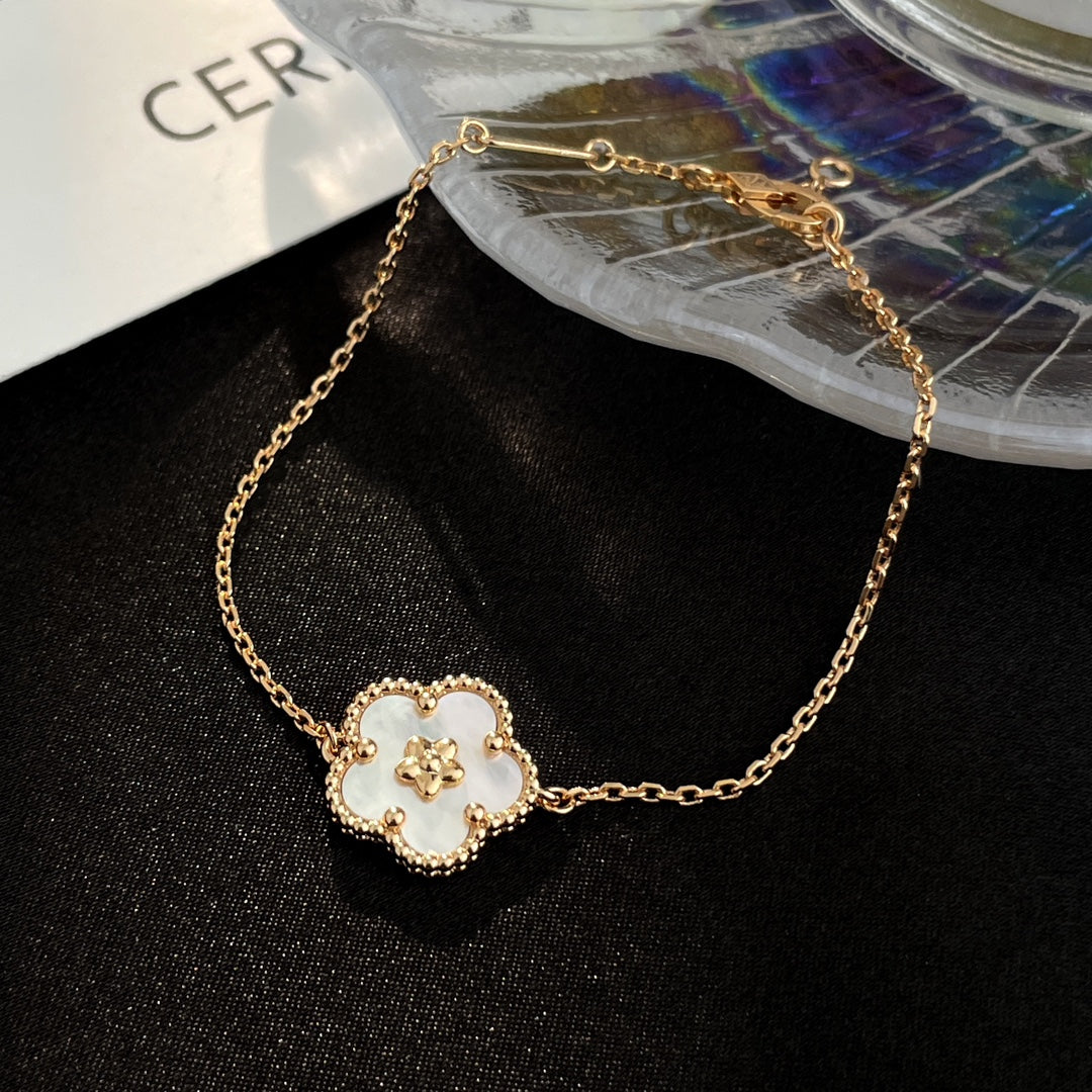 [Valéa jewellery]LUCKY SPRING ROSE GOLD MOP BRACELET