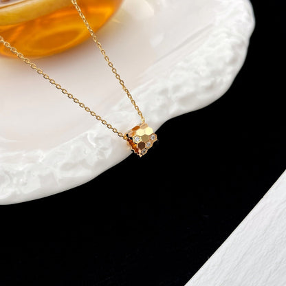 [Valéa jewellery]BEE MINI PEDANT DIAMOND NECKLACE