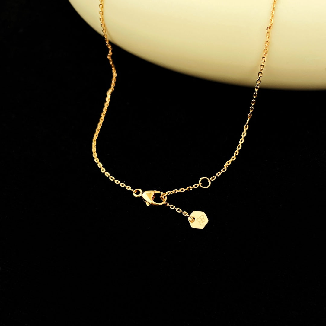 [Valéa jewellery]BEE MINI PEDANT DIAMOND NECKLACE
