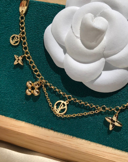 [Valéa jewellery]BLOOMING PINK GOLD MOP BRACELET