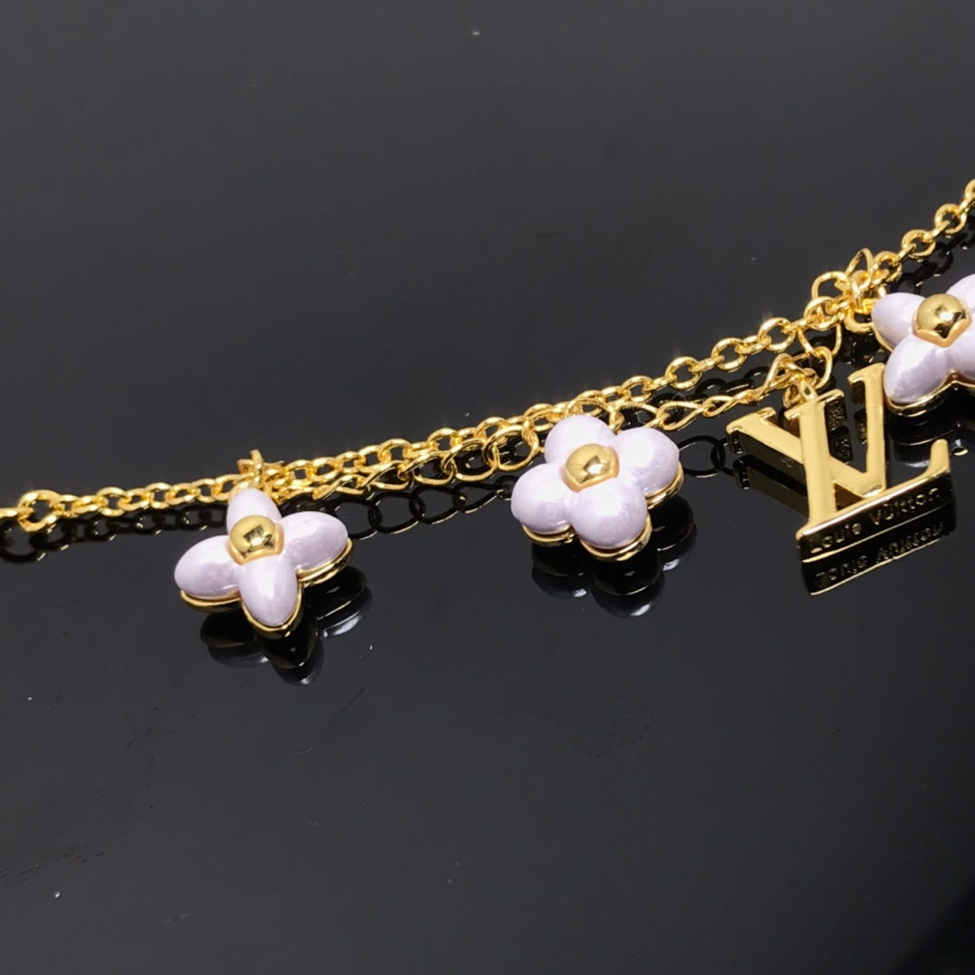 [Valéa jewellery]LOGO 6 MOTIF STAR AND SUN GOLD BRACELET