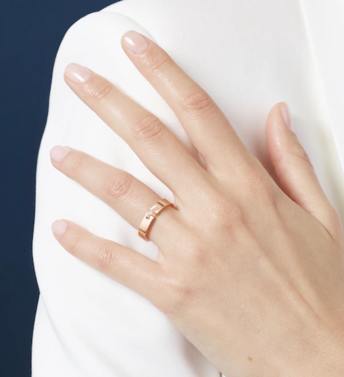 [Valéa jewellery]ALLIANCE LIENS VIDENCE DIAMOND 4MM RING