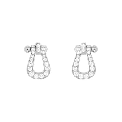 [Valéa jewellery]FORCE 10 FULL DIAMOND STUD EARRINGS MINI MODEL