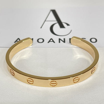 [Valéa jewellery]LOVE BRACELET 6.1MM OPEN CUFF