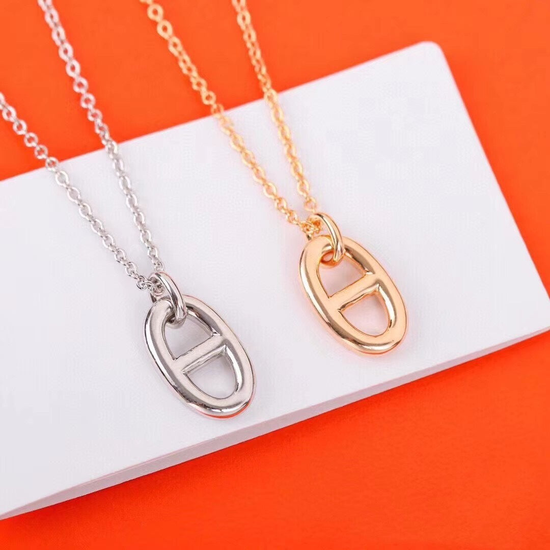 [Valéa jewellery]HM PIG NOSE NECKLACE