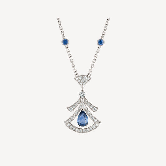 [Valéa jewellery]DREAM NECKLACE AGATE DIAMOND SILVER