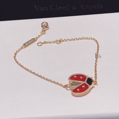 [Valéa jewellery]LUCKY SPRING 1 MOTIF PINK GOLD BRACELET